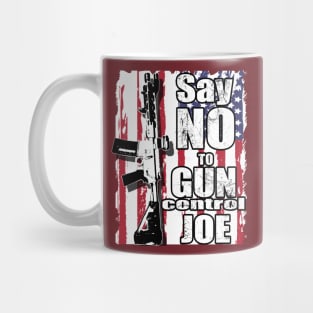 2024 Election Flag Say No To Gun Control Joe Mug